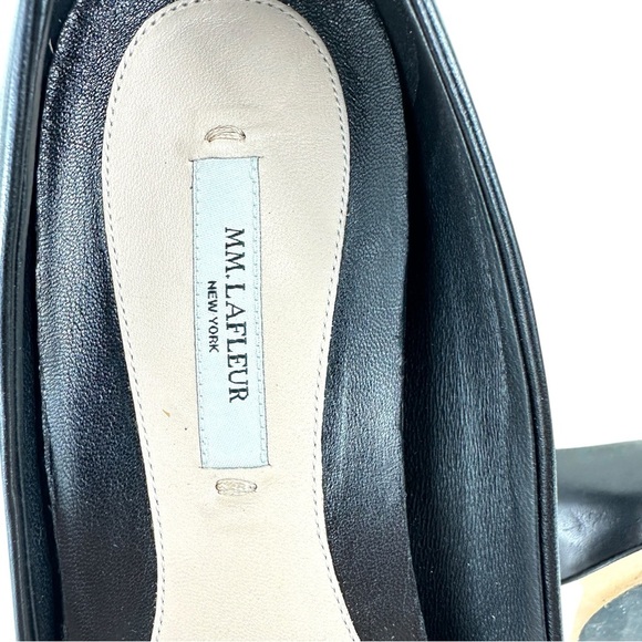 M.M. LaFleur The Ginger Pump Power Dressing Heels in Black Size 39.5 Trending - Picture 11 of 16